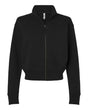 American Apparel Women's French Terry Full-Zip Jacket. FTJ00 - Black