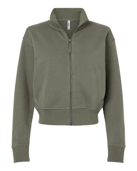 American Apparel Women's French Terry Full-Zip Jacket. FTJ00 - Lieutenant