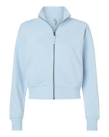 American Apparel Women's French Terry Full-Zip Jacket. FTJ00 - Powder Blue