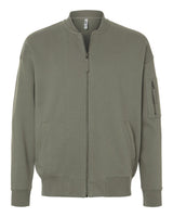 American Apparel Unisex French Terry Bomber Jacket. FTJ77 - Lieutenant