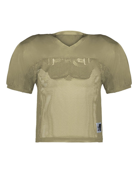 Alleson Athletic Men's Practice Mesh Football Jersey. 712 - Vegas Gold