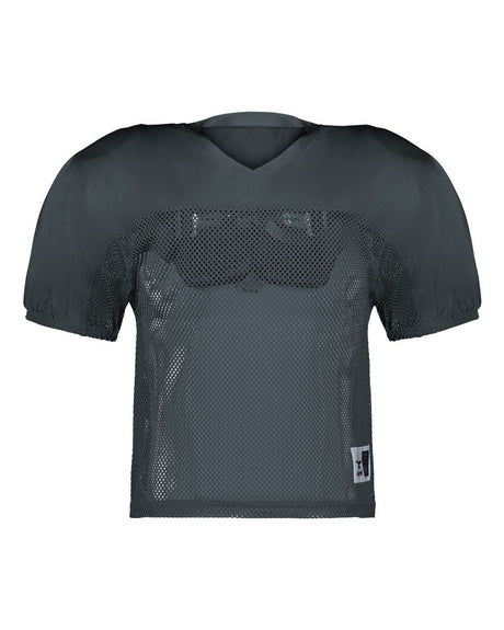 Alleson Athletic Men's Practice Mesh Football Jersey. 712 - Charcoal