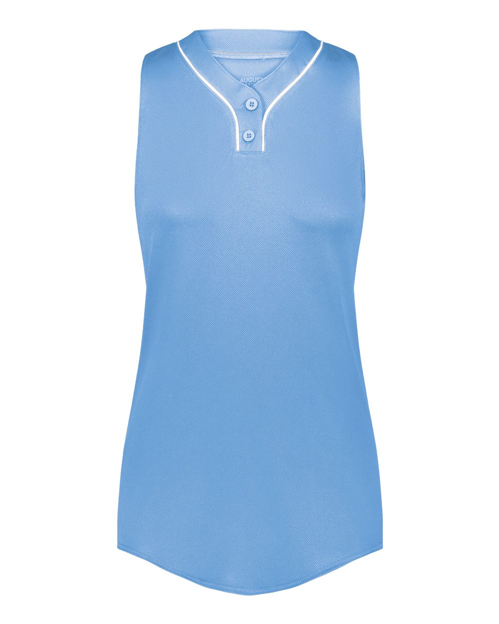 Augusta Sportswear Women's Cutter Jersey. 6913 - Columbia Blue/ White
