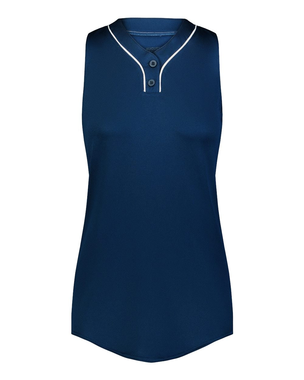 Augusta Sportswear Women's Cutter Jersey. 6913 - Navy/ White