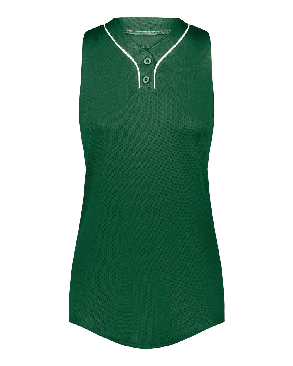 Augusta Sportswear Girls' Cutter Jersey. 6914 - Dark Green/ White