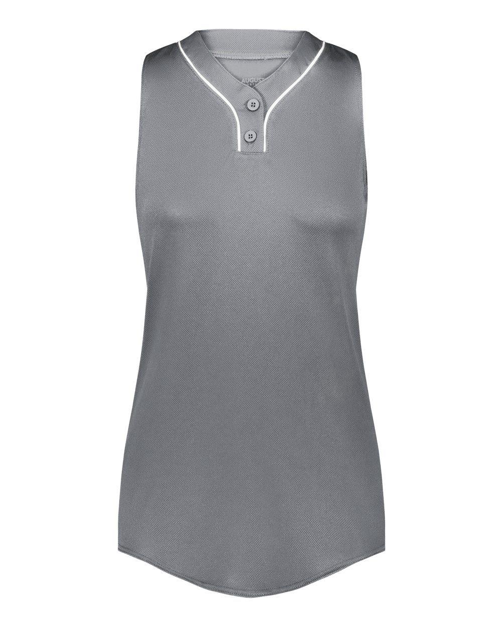 Augusta Sportswear Girls' Cutter Jersey. 6914 - Graphite/ White