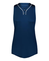 Augusta Sportswear Girls' Cutter Jersey. 6914 - Navy/ White