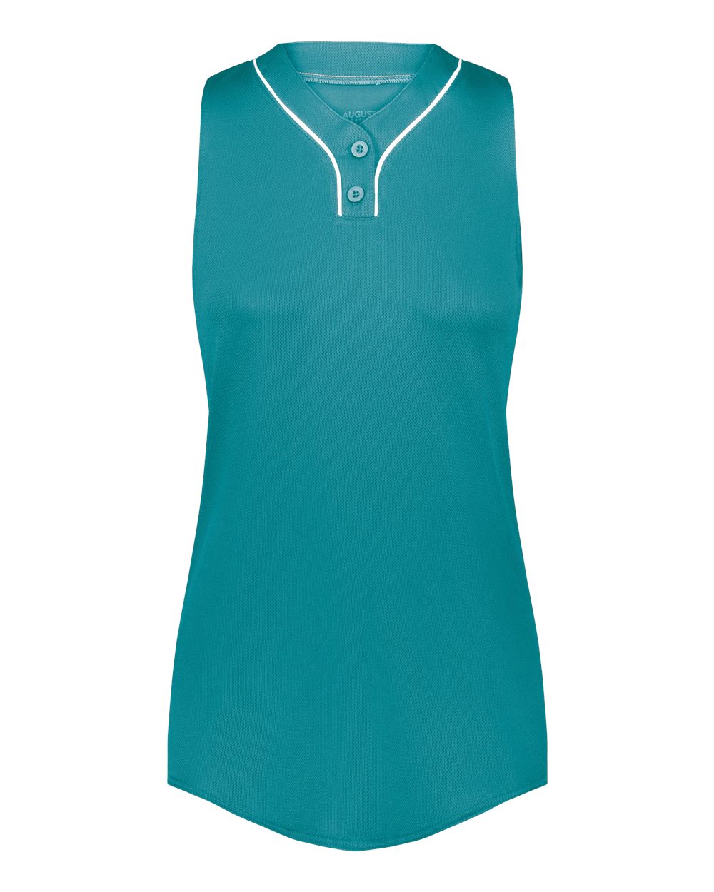 Augusta Sportswear Girls' Cutter Jersey. 6914 - Teal/ White