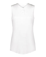 Augusta Sportswear Girls' Cutter Jersey. 6914 - White