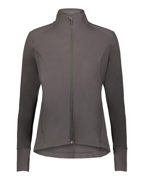 Holloway Girls' Eco Revive­­™ City Flex Full-Zip Jacket. 223865 - Carbon
