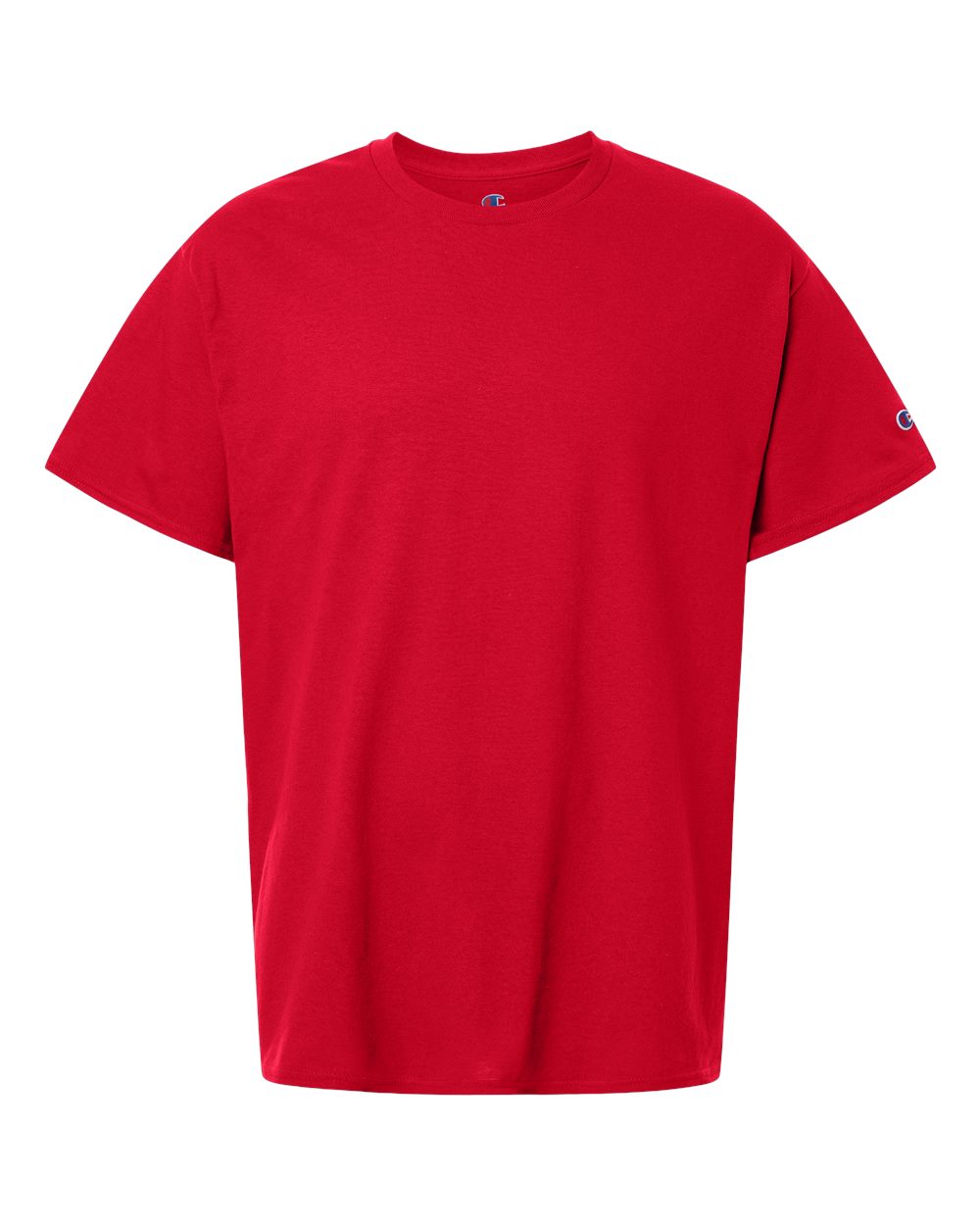 Champion Unisex Jersey T-Shirt. CH1000 - Red