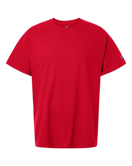 Champion Unisex Jersey T-Shirt. CH1000 - Red