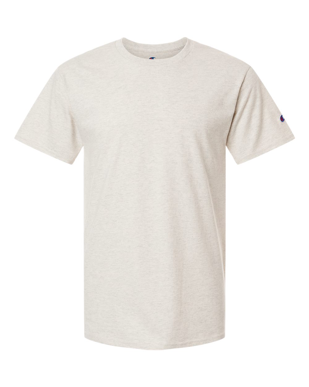 Champion Unisex Jersey T-Shirt. CH1000 - Oatmeal Heather