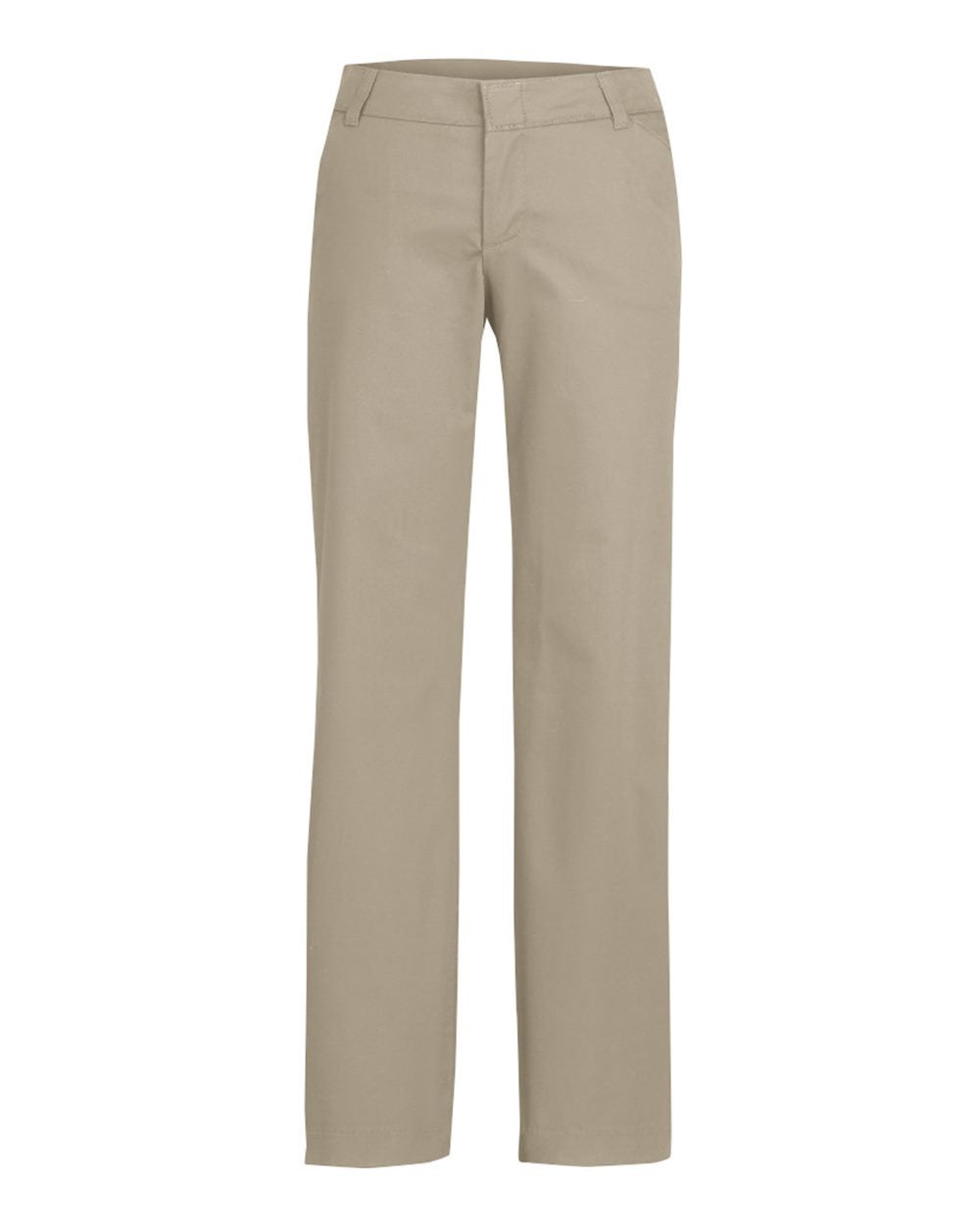 Dickies Women's Stretch Twill Pants. FP31 - Desert Sand - 34 Unhemmed