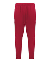 Holloway Youth Crosstown Tapered Leg Pants. 223631 - Scarlet/ White