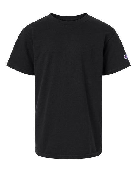 Champion Youth Jersey T-Shirt. CH1081 - Black
