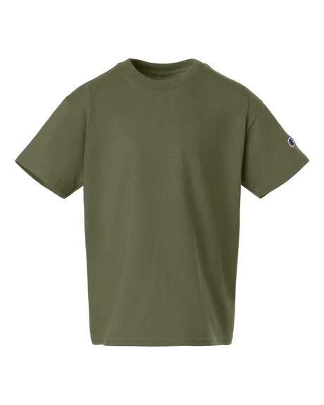Champion Youth Jersey T-Shirt. CH1081 - Fresh Olive