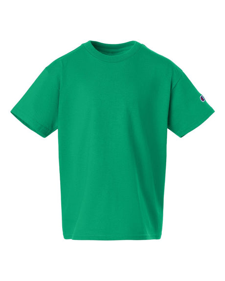 Champion Youth Jersey T-Shirt. CH1081 - Kelly Green