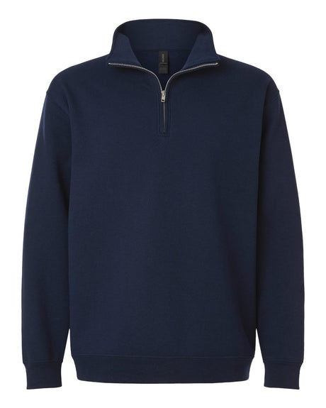 Gildan Unisex Heavy Blend™ Quarter-Zip Sweatshirt. 18810 - Navy