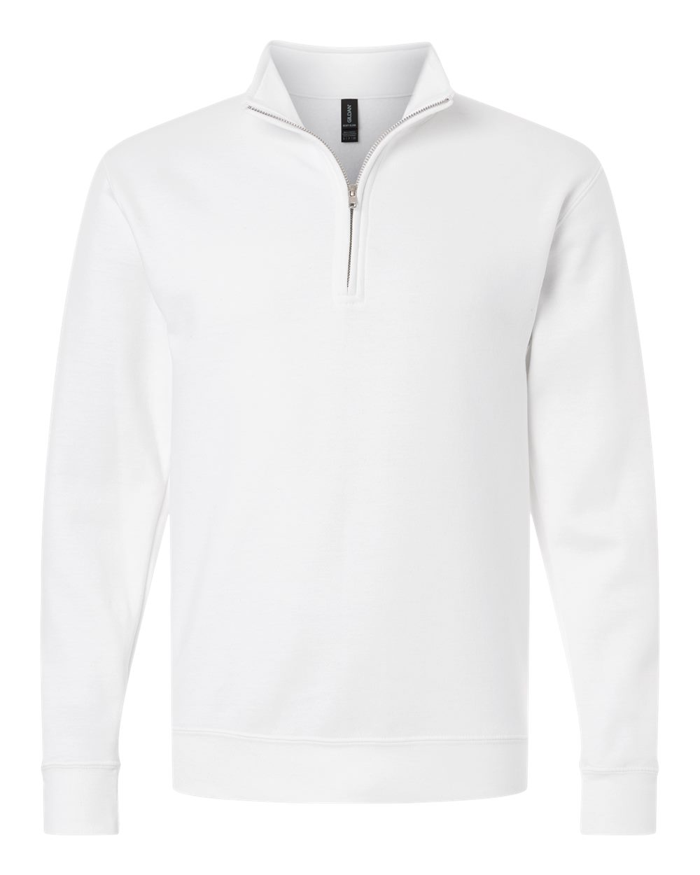 Gildan Unisex Heavy Blend™ Quarter-Zip Sweatshirt. 18810 - White