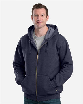 Berne Apparel Men's Heritage Full-Zip Hooded Sweatshirt. SZ413