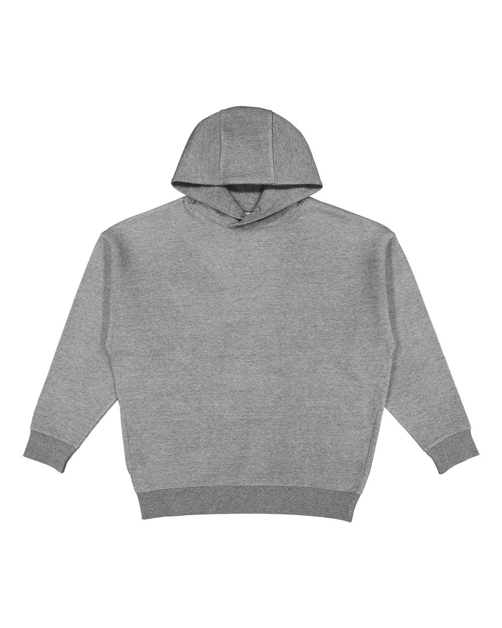 LAT Unisex Heavyweight Hoodie Sweatshirt. 6956 - Granite Heather