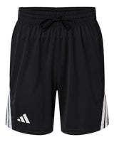 Adidas Men's 3-Stripes 7" Shorts. AT300 - Black/ White