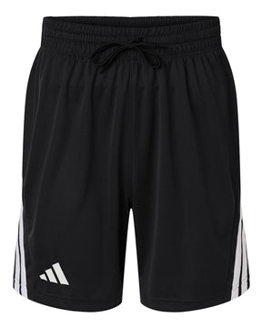 Adidas Men's 3-Stripes 7" Shorts. AT300 - Black/ White