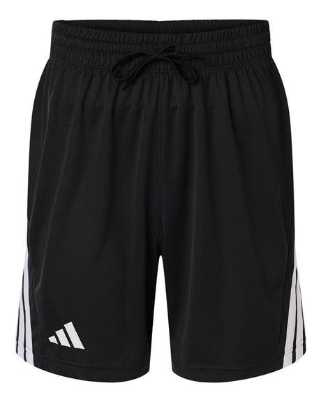 Adidas Men's 3-Stripes 7" Shorts. AT300 - Black/ White