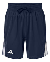 Adidas Men's 3-Stripes 7" Shorts. AT300 - Team Navy Blue/ White