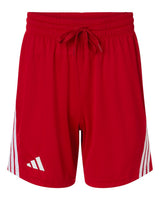 Adidas Men's 3-Stripes 7" Shorts. AT300 - Team Power Red/ White