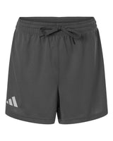 Adidas Women's 3-Stripes 3" Shorts. AT301 - Team Grey Four/ White