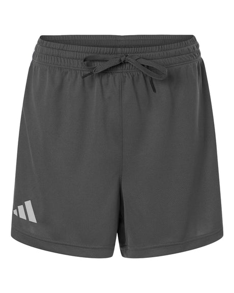 Adidas Women's 3-Stripes 3" Shorts. AT301 - Team Grey Four/ White