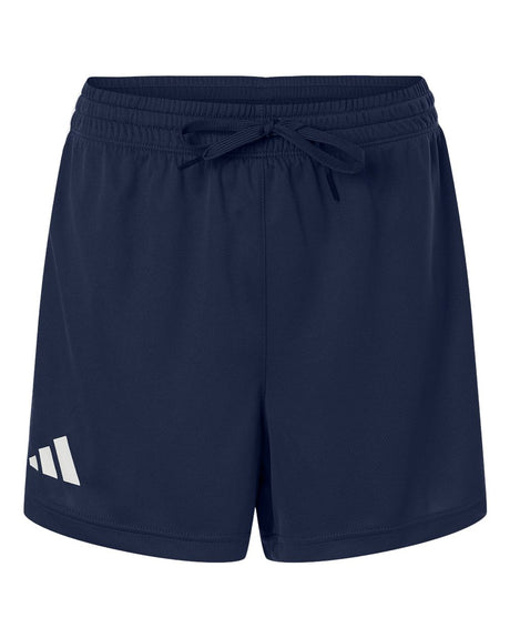 Adidas Women's 3-Stripes 3" Shorts. AT301 - Team Navy Blue/ White