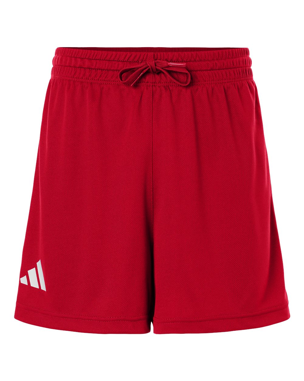 Adidas Women's 3-Stripes 3" Shorts. AT301 - Team Power Red/ White