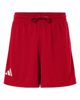Adidas Women's 3-Stripes 3" Shorts. AT301 - Team Power Red/ White