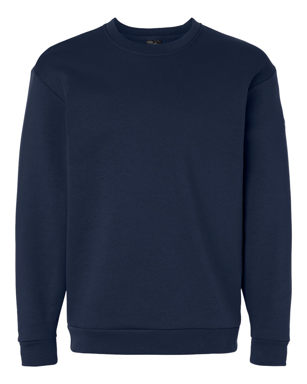 Adidas Men's Fleece Crewneck Sweatshirt. AT200 - Team Navy Blue/ White