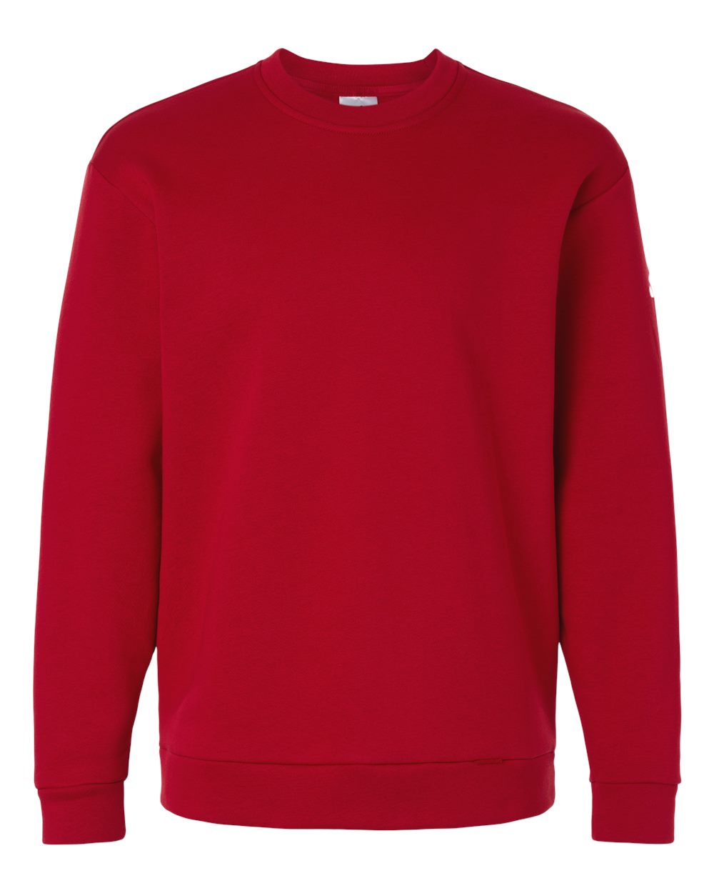 Adidas Men's Fleece Crewneck Sweatshirt. AT200 - Team Power Red/ White