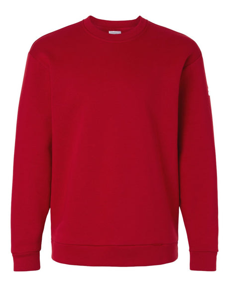 Adidas Men's Fleece Crewneck Sweatshirt. AT200 - Team Power Red/ White