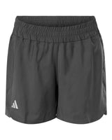 Adidas Women's D4T Woven 3" Shorts. AT306 - Team Grey Four/ White