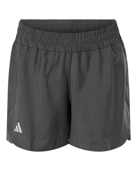 Adidas Women's D4T Woven 3" Shorts. AT306 - Team Grey Four/ White