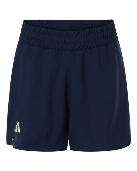 Adidas Women's D4T Woven 3" Shorts. AT306 - Team Navy Blue/ White