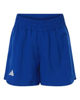 Adidas Women's D4T Woven 3" Shorts. AT306 - Team Royal Blue/ White