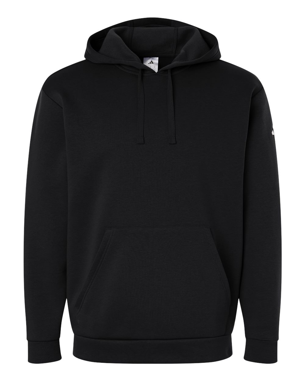 Adidas Men's Fleece Hooded Sweatshirt. AT203 - Black/ White