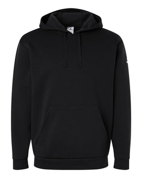 Adidas Men's Fleece Hooded Sweatshirt. AT203 - Black/ White