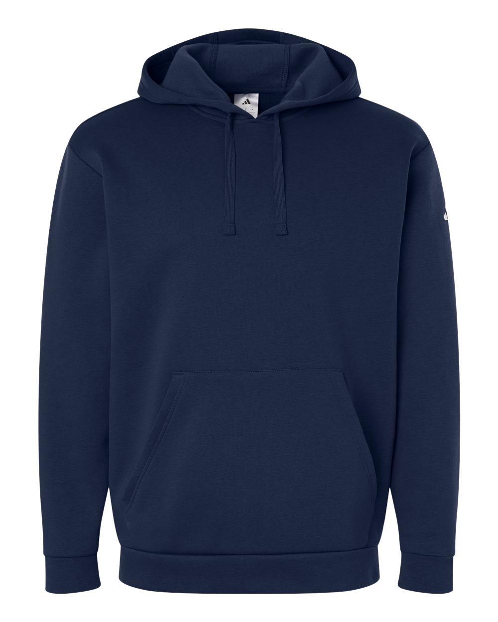 Adidas Men's Fleece Hooded Sweatshirt. AT203 - Team Navy Blue/ White
