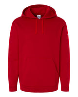 Adidas Men's Fleece Hooded Sweatshirt. AT203 - Team Power Red/ White