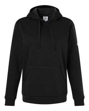 Adidas Women's Fleece Hooded Sweatshirt. AT204 - Black/ White