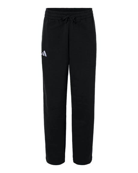 Adidas Women's Fleece Sweatpants. AT216 - Black/ White