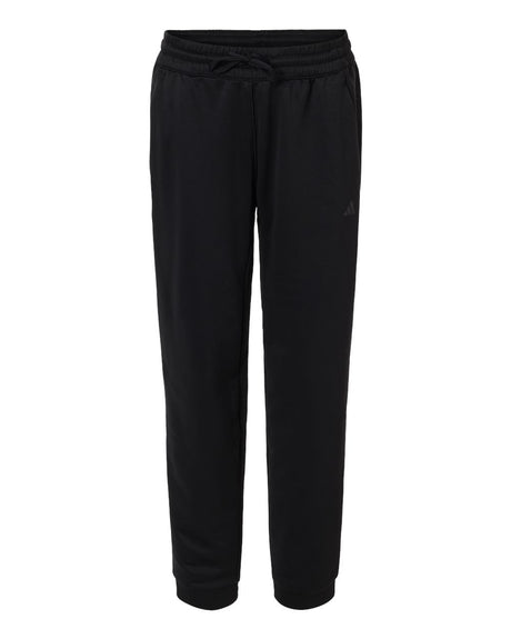 Adidas Women's Game & Go Fleece Sweatpants. AT219 - Black